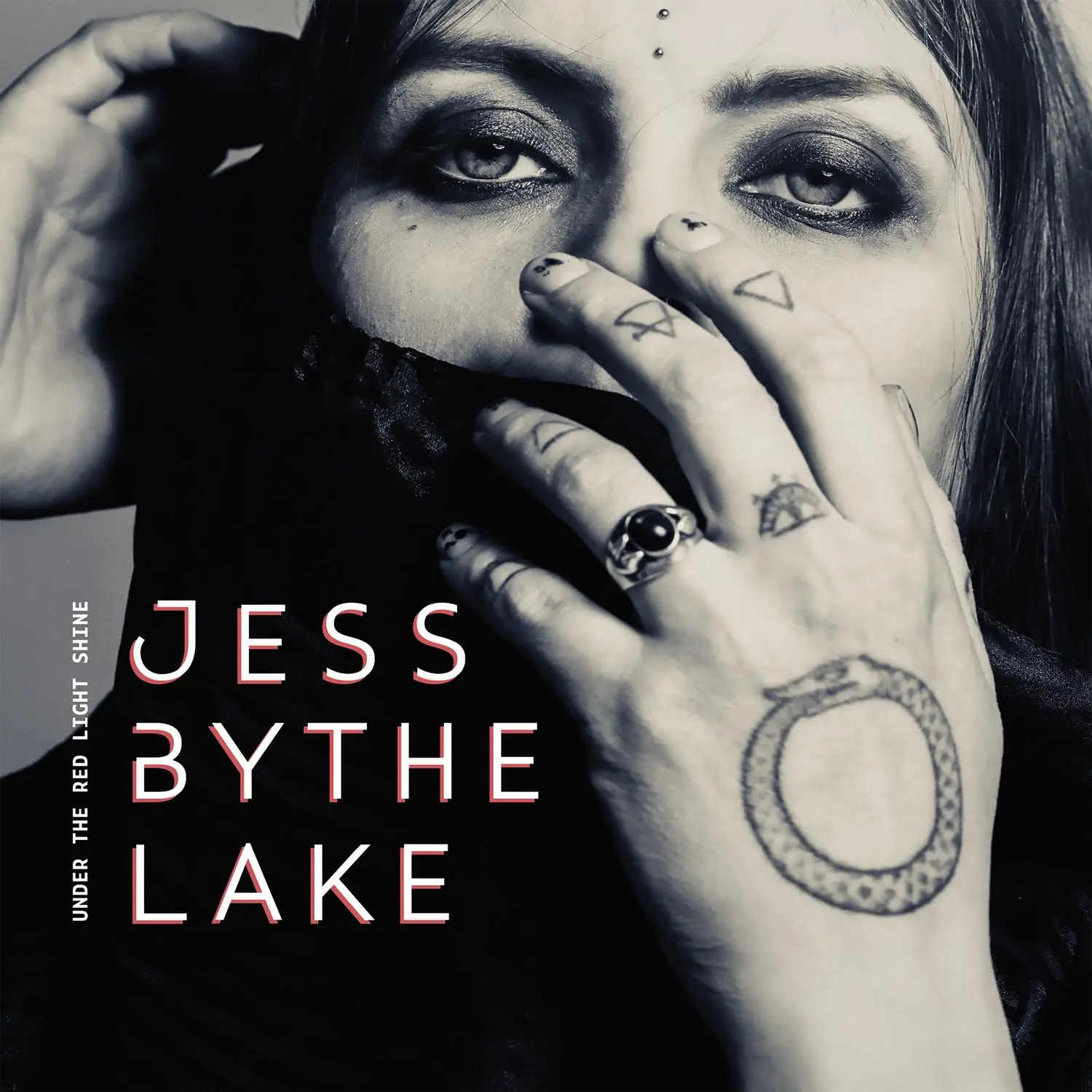 JESS BY THE LAKE · Under The Red Light Shine | BLACK LP (Rock Vinyl) · Picture 1