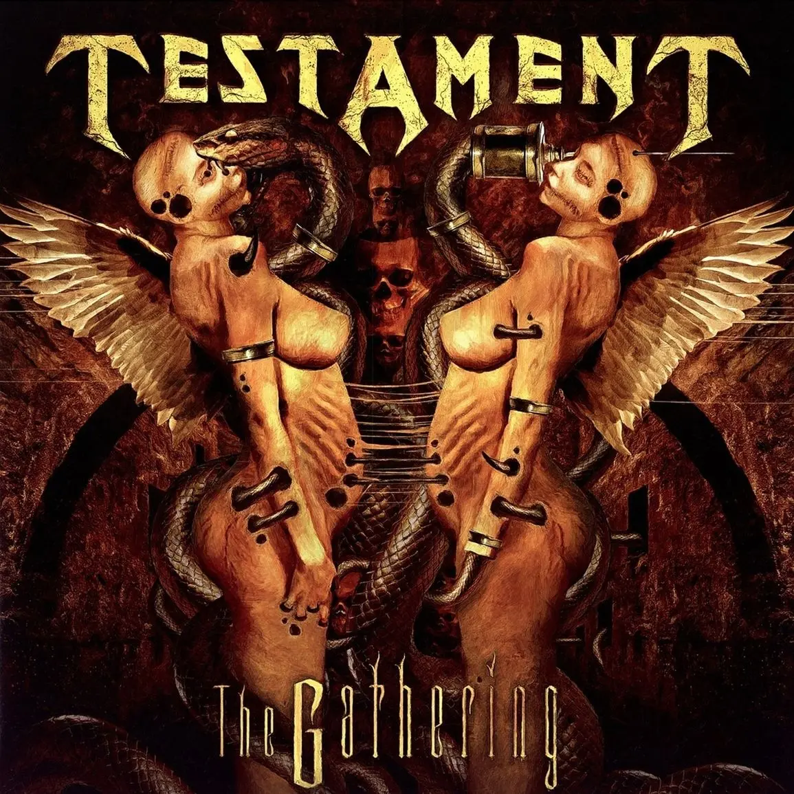 TESTAMENT - The Gathering (Remastered) · BLACK LP (Thrash Metal Vinyl) · Picture 1