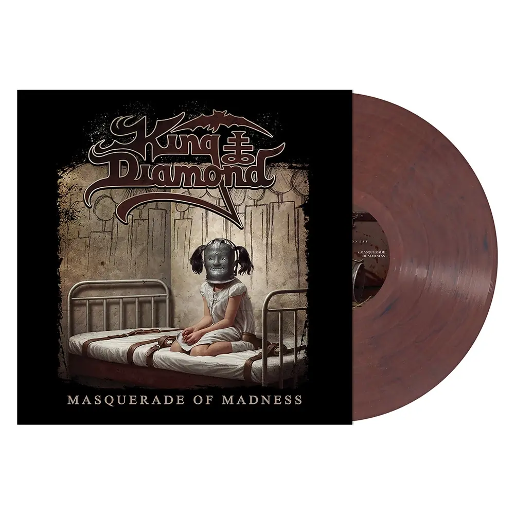 KING DIAMOND - Masquerade Of Madness EP · CLEAR VIOLET BROWN MARBLED LP