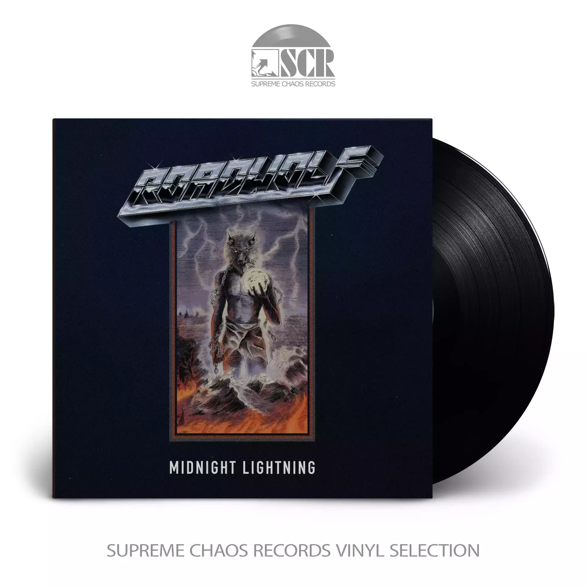 ROADWOLF · Midnight Lightning | BLACK LP ROADWOLF · Midnight Lightning | BLACK LP (Heavy Metal Vinyl)