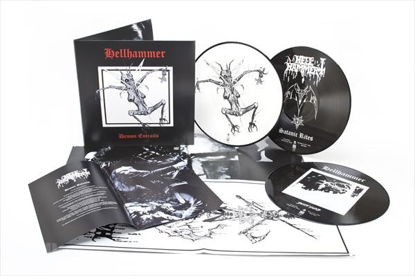 HELLHAMMER - Demon Entrails · 3 PICTURE LP SET (Death Metal Vinyl)
