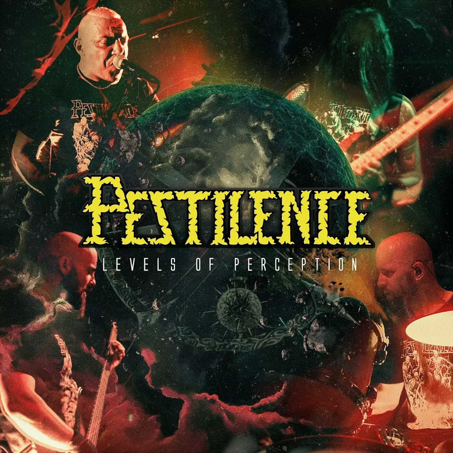 PESTILENCE · Levels of Perception | CLEAR LP (Death Metal Vinyl) · Picture 1
