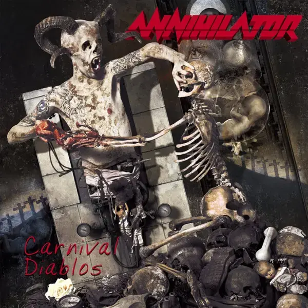 ANNIHILATOR - Carnival Diablos · RED LP (Heavy Metal Vinyl) · Bild 1