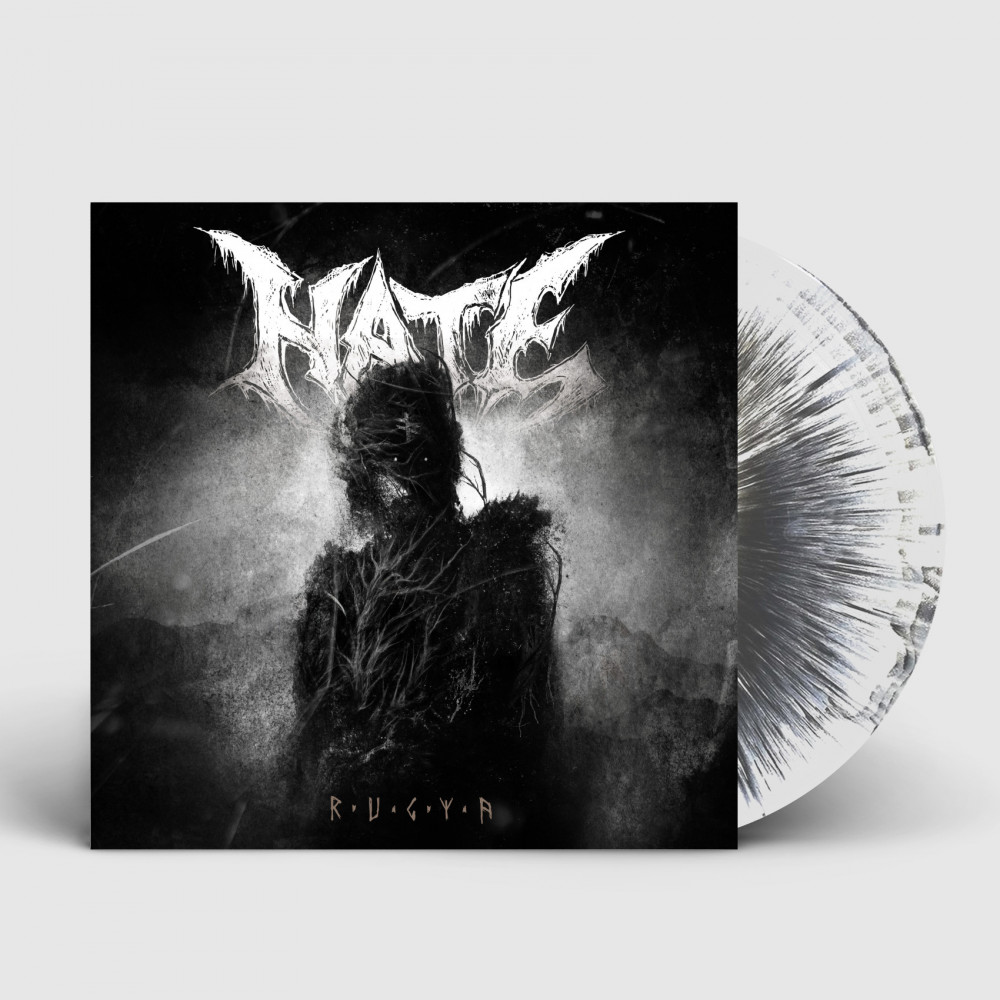 HATE - Rugia · WHITE/BLACK LP HATE - Rugia · WHITE/BLACK LP (Death Metal Vinyl)