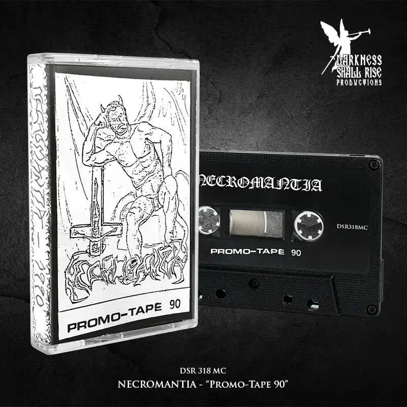 NECROMANTIA - Promo Tape 1990 · BLACK TAPE (Black Metal Tapes)