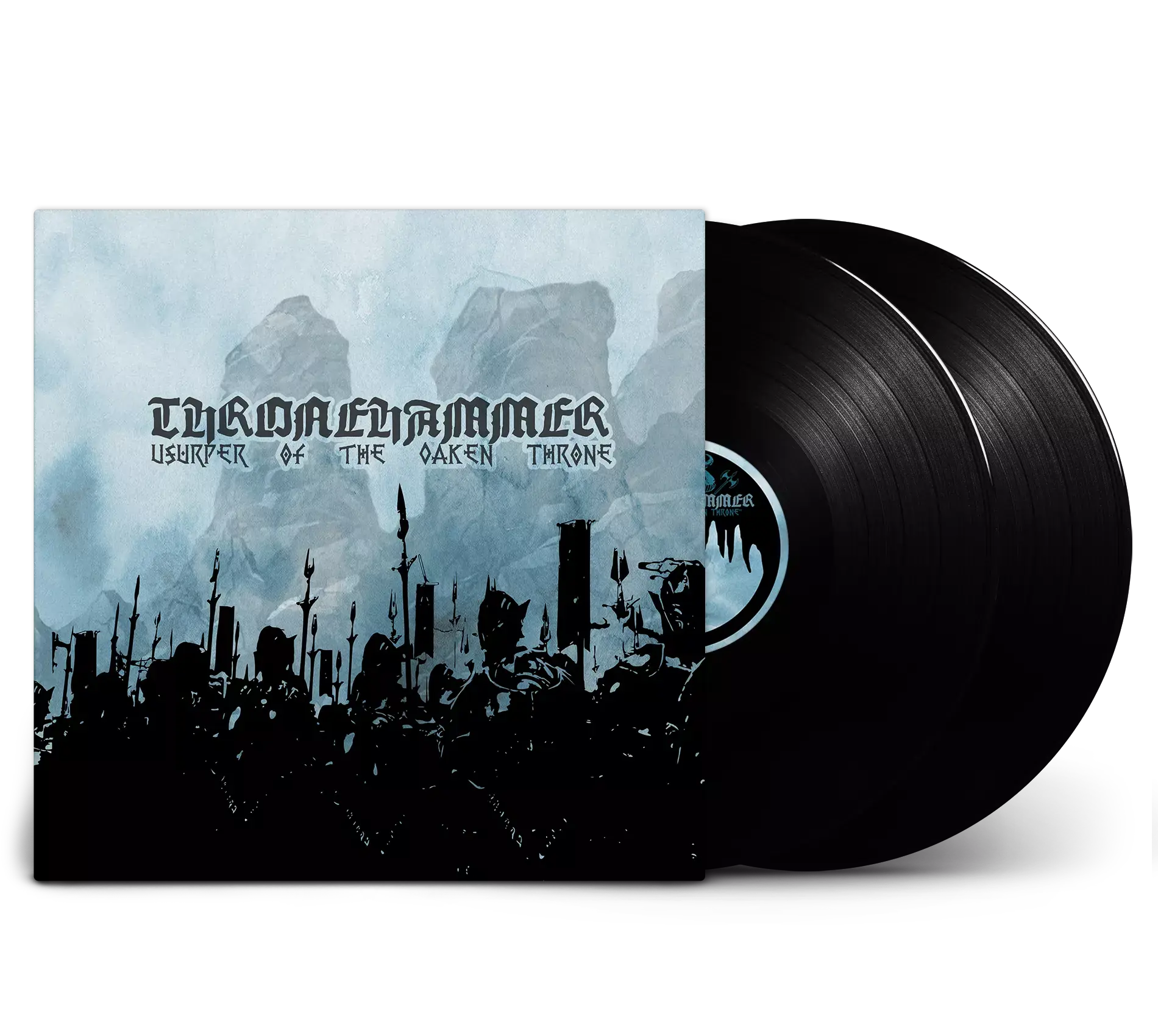 THRONEHAMMER - Usurper of the Oaken Throne · BLACK 2LP THRONEHAMMER - Usurper of the Oaken Throne · BLACK 2LP (Epic Metal/Doom Metal/Death Metal Vinyl)