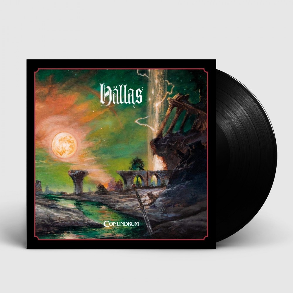HÄLLAS · Conundrum | BLACK LP HÄLLAS · Conundrum | BLACK LP (Hard Rock Vinyl)