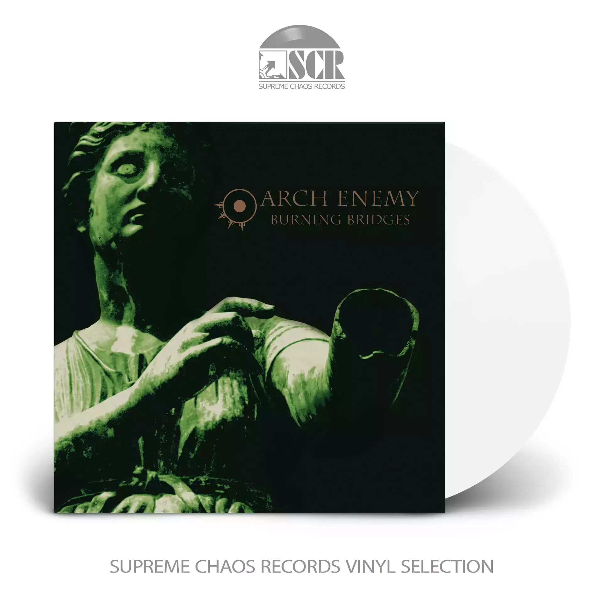 ARCH ENEMY - Burning Bridges (Re-Issue 2023) · WHITE LP ARCH ENEMY - Burning Bridges (Re-Issue 2023) · WHITE LP (Melodic Death Metal Vinyl)