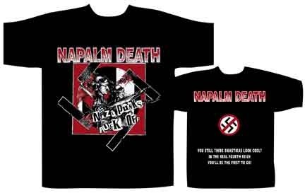 NAPALM DEATH - Nazi Punks Fuck Off [TS-M]
