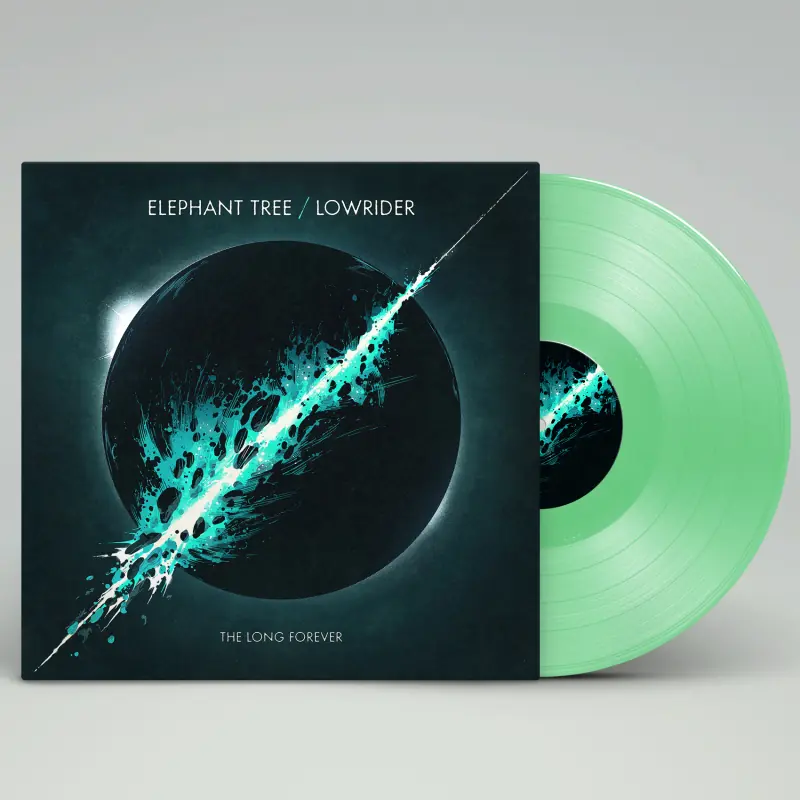 ELEPHANT TREE / LOWRIDER - The Long Forever · GREEN LP