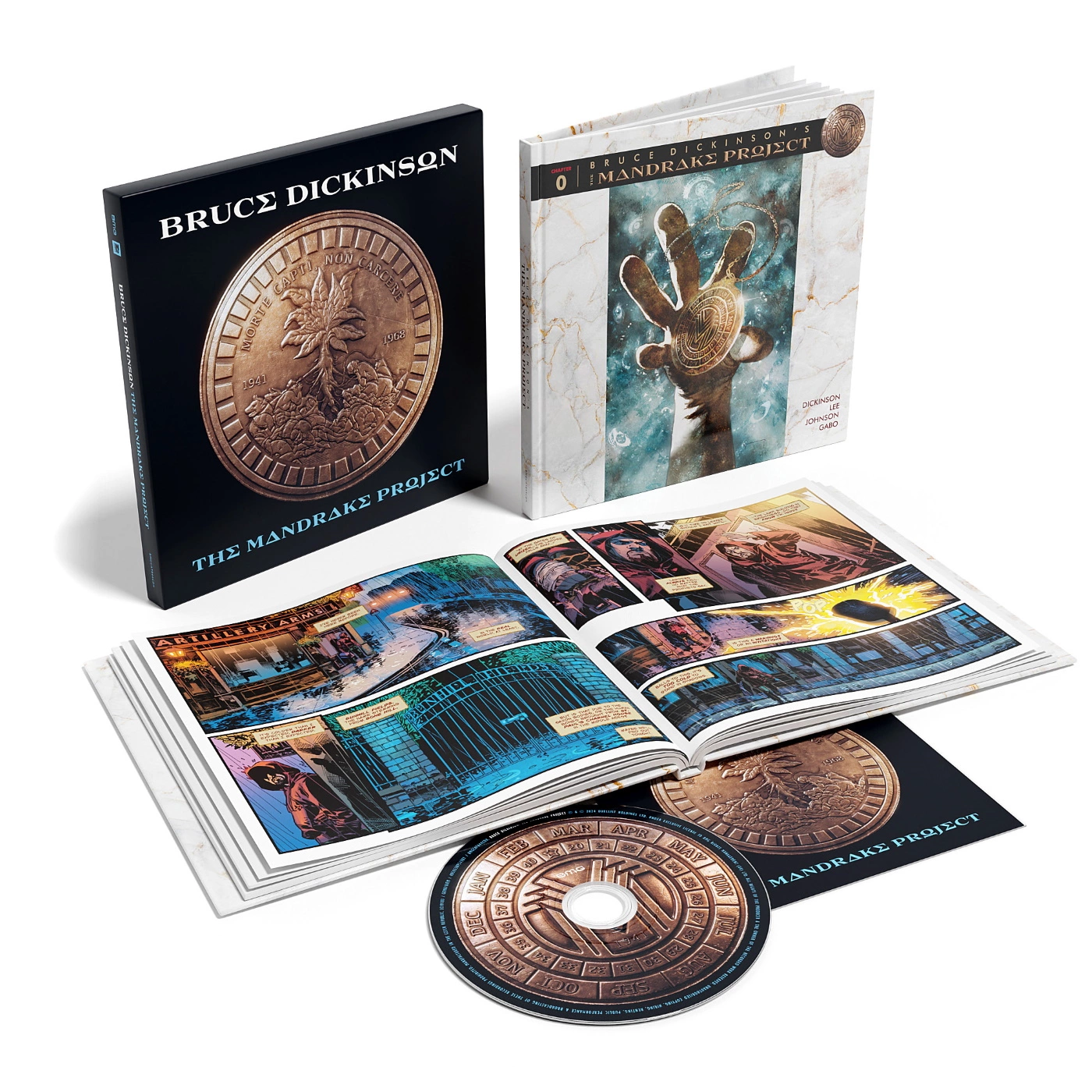 BRUCE DICKINSON - The Mandrake Project [SUPER DELUXE BOOKPACK EDITION]
