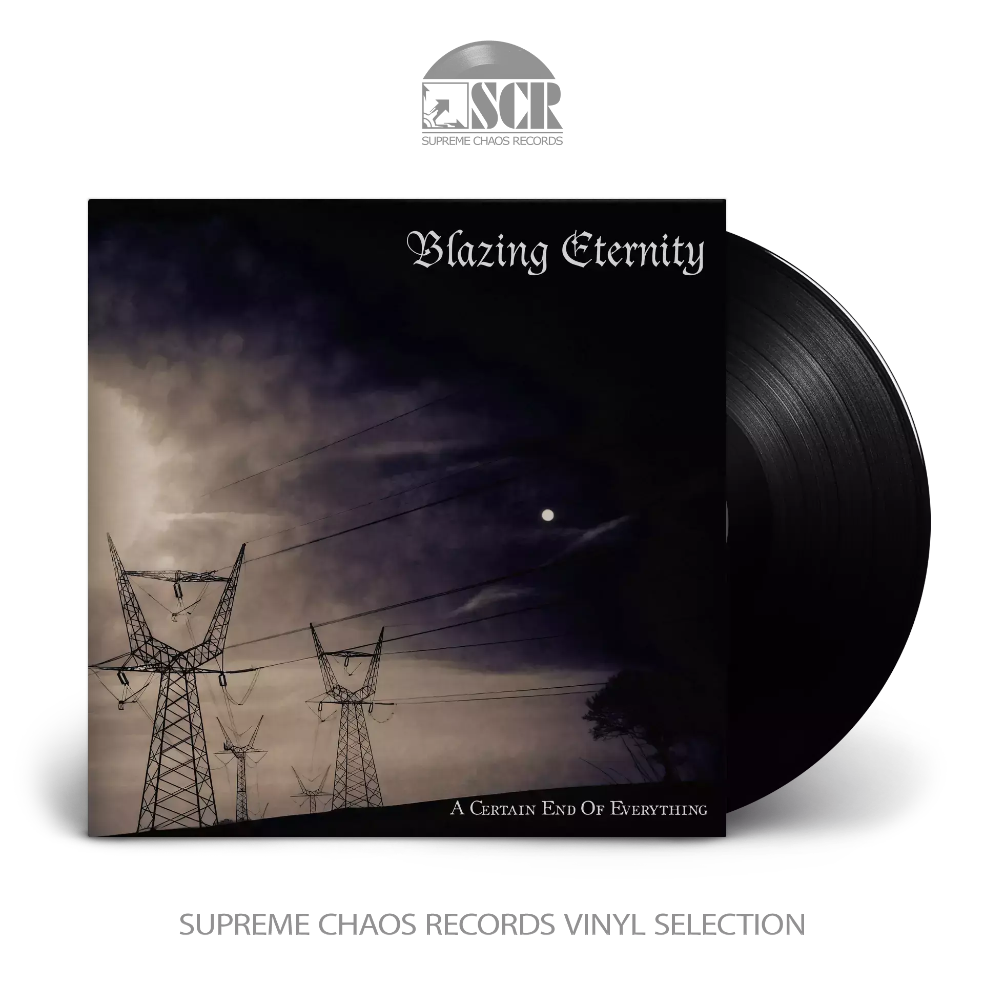 BLAZING ETERNITY · A Certain End Of Everything | BLACK LP (Doom Metal Vinyl)