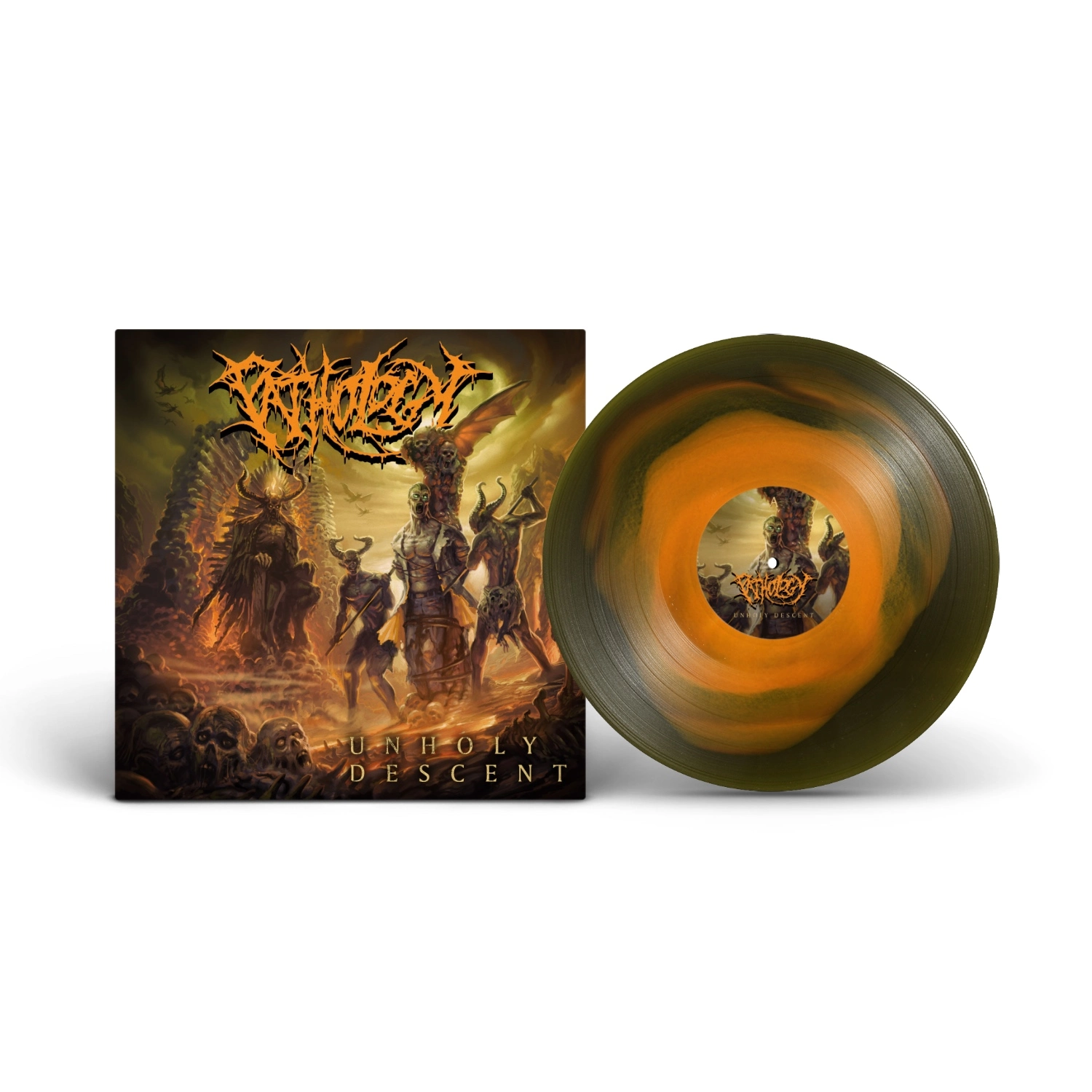 PATHOLOGY - Unholy Descent [GREEN/ORANGE LP]