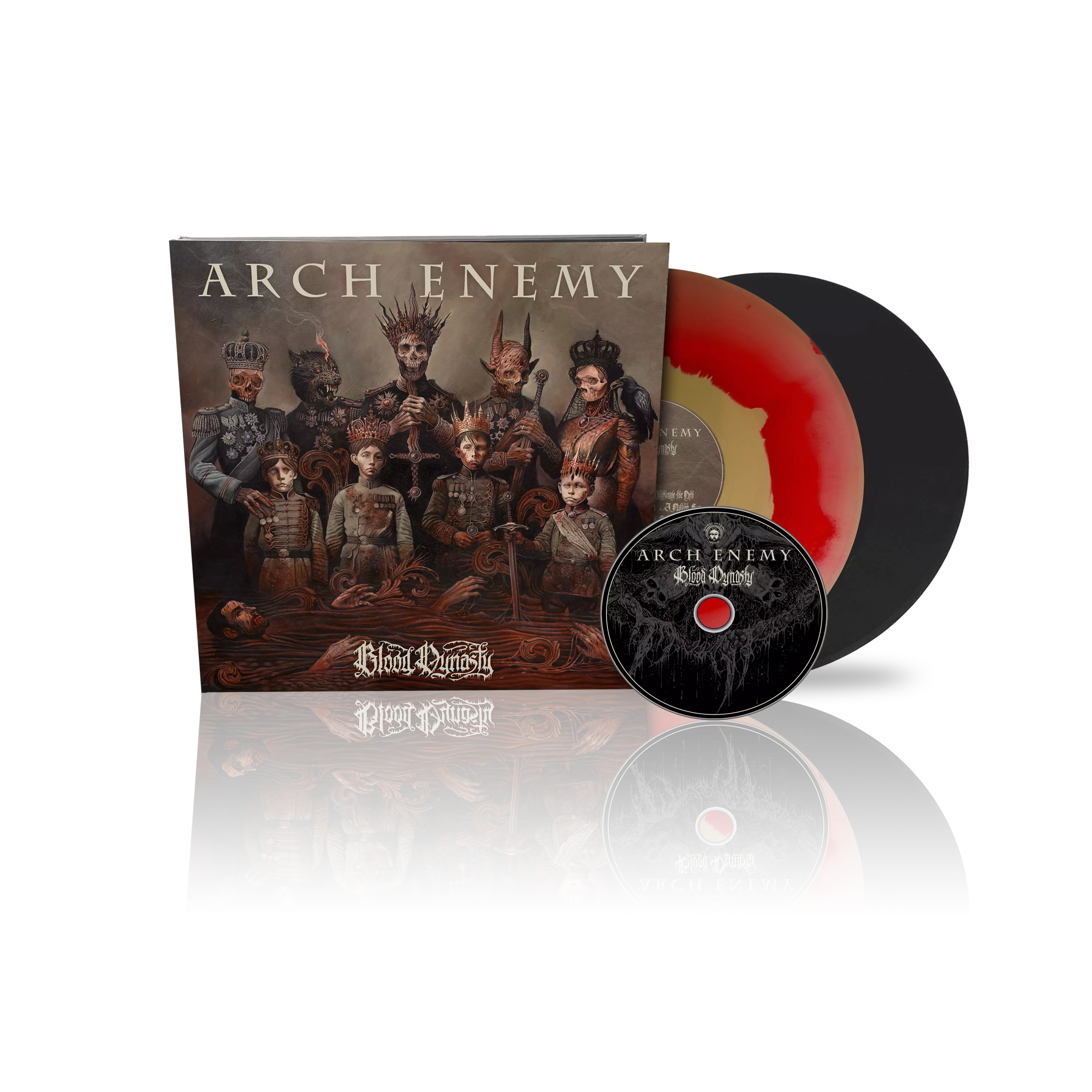 ARCH ENEMY - Blood Dynasty [RED/GOLDEN DLP+BONUS LP+CD ARTBOOK]