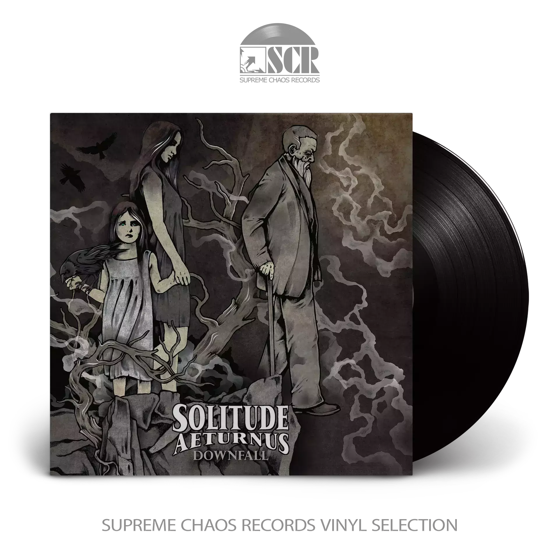SOLITUDE AETURNUS - Downfall · BLACK LP