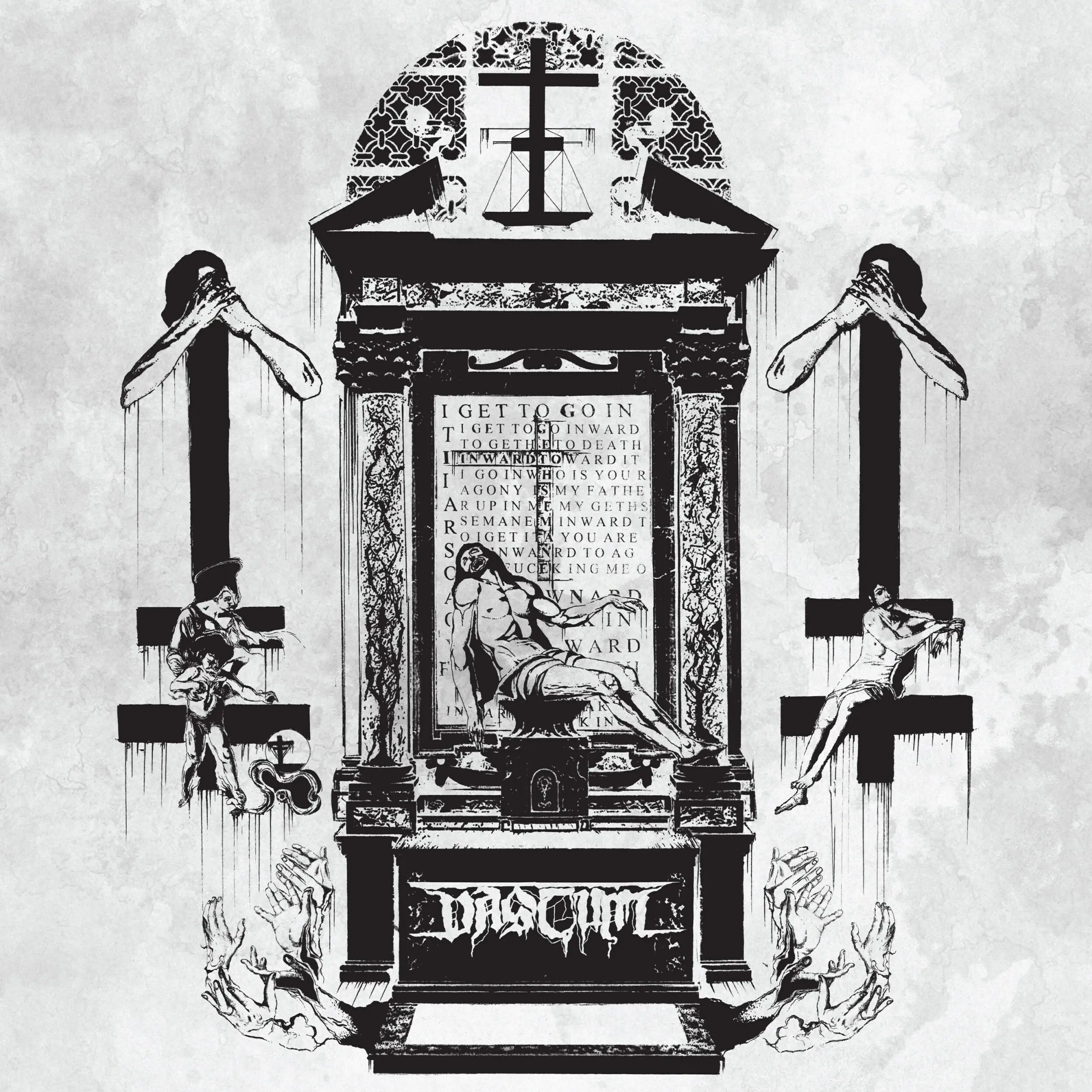 VASTUM - Inward To Gethsemane · BLACK LP 1