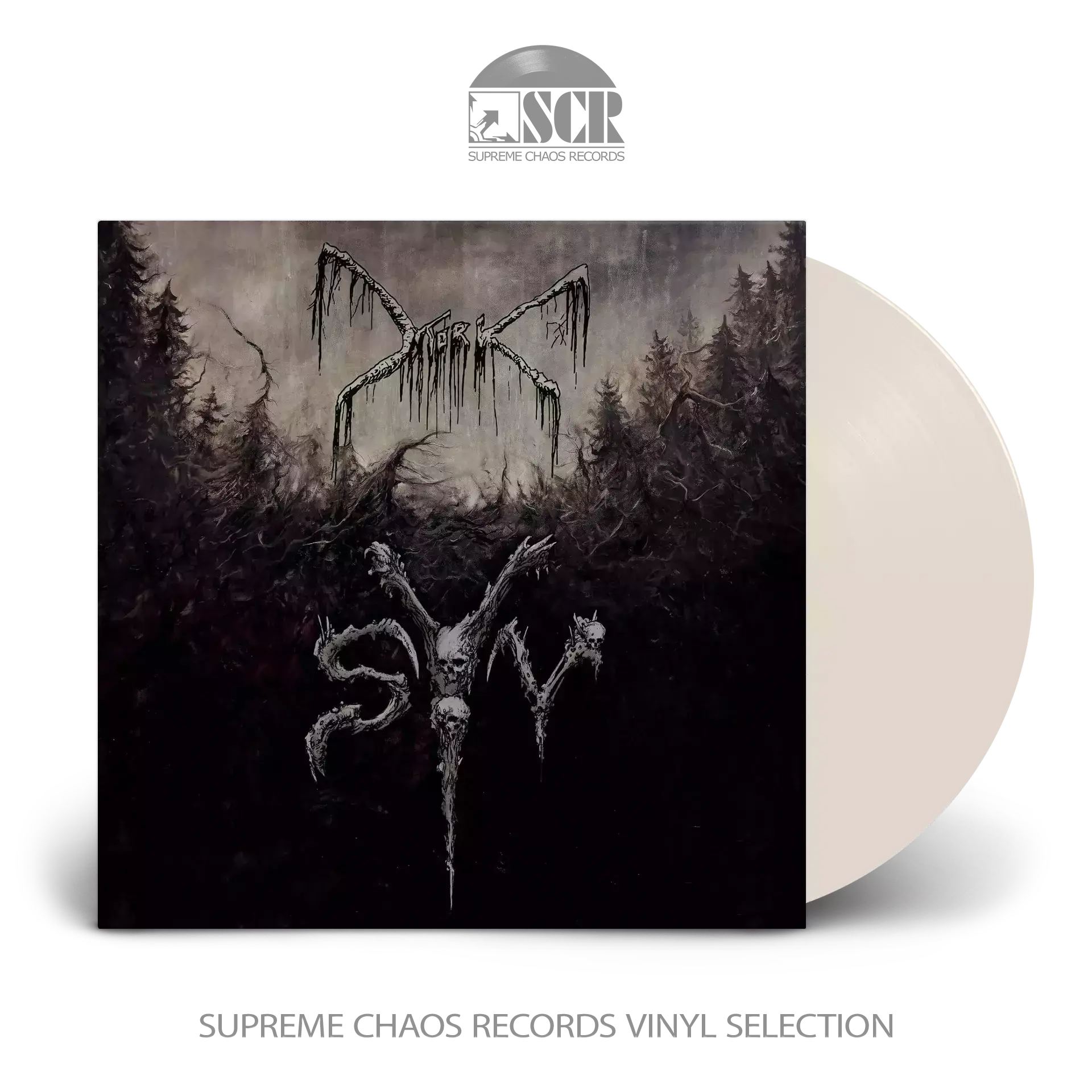 MORK - Syv · CREAM WHITE LP MORK - Syv · CREAM WHITE LP (Black Metal Vinyl)