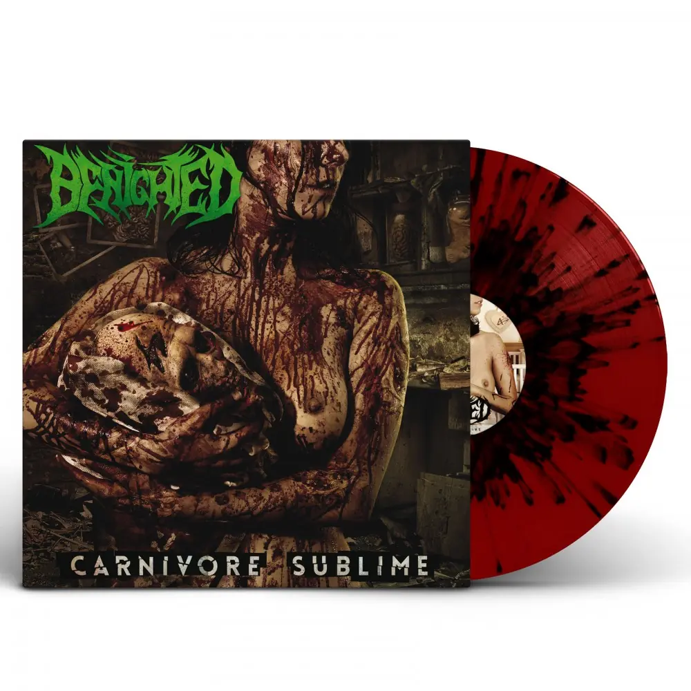 BENIGHTED - Carnivore Sublime · RED/BLACK LP BENIGHTED - Carnivore Sublime · RED/BLACK LP (Death Metal Vinyl)