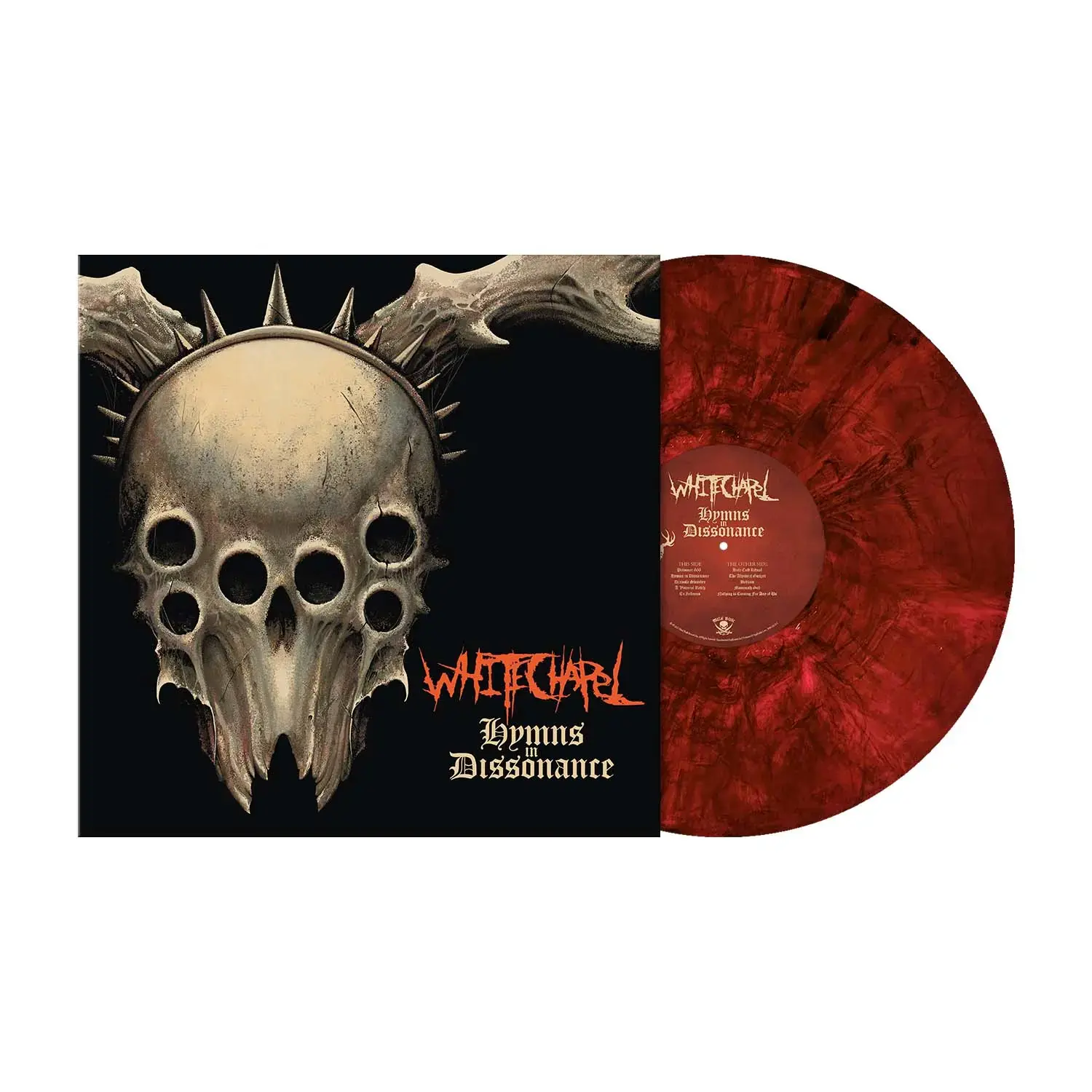 WHITECHAPEL - Hymns In Dissonance · CRIMSON RED/BLACK LP