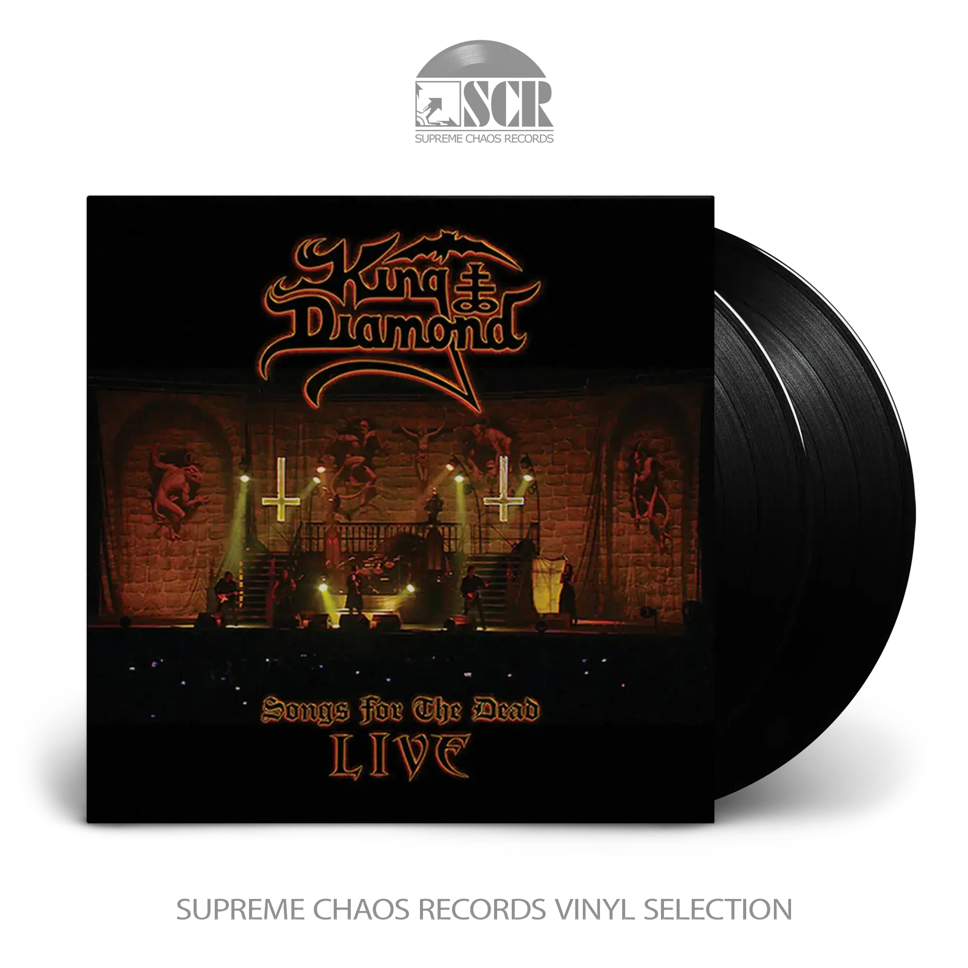 KING DIAMOND - Songs For The Dead Live · BLACK 2LP KING DIAMOND - Songs For The Dead Live · BLACK 2LP (Heavy Metal Vinyl)