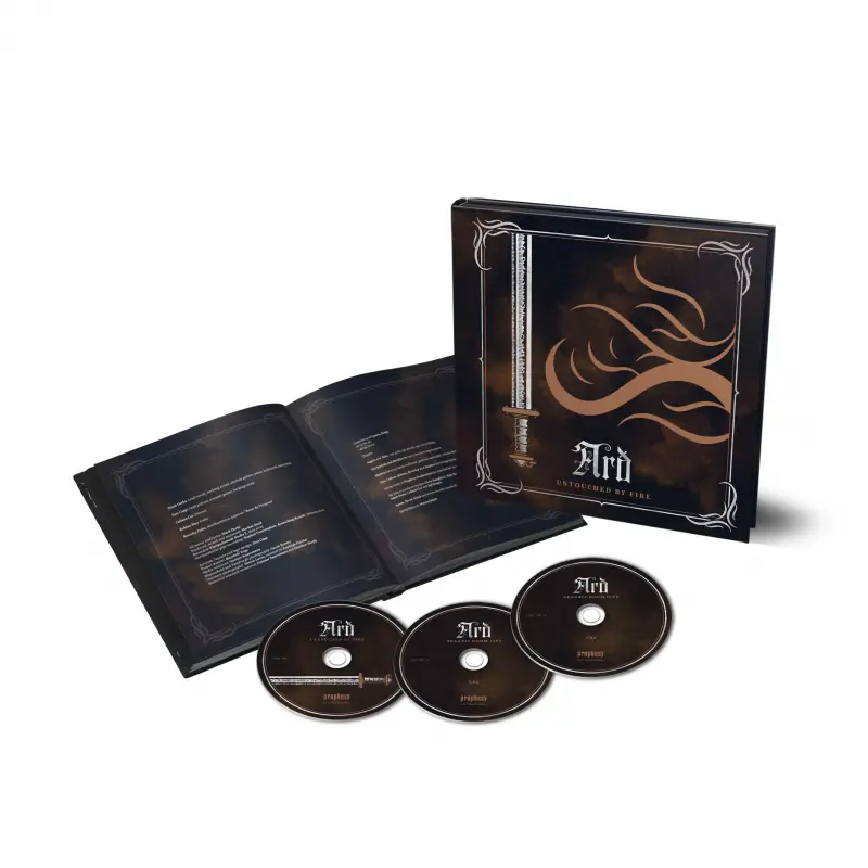 ARD - Untouched By Fire · ARTBOOK 2CD+DVD (Doom Metal CDs)