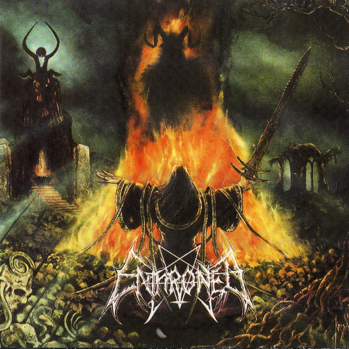 ENTHRONED · Prophecies Of Pagan Fire | BLACK 2LP (Black Metal Vinyl) · Picture 1