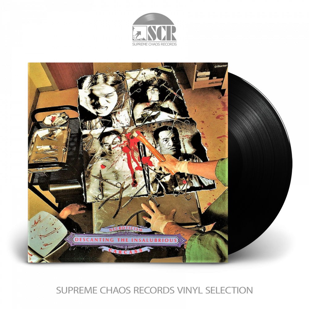 CARCASS · Necroticism - Descanting The Insalubrious | BLACK LP (Death Metal Vinyl)