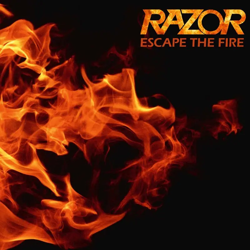 RAZOR · Escape the Fire | BI-COLOR/SPLATTER LP (Heavy Metal/Thrash Metal Vinyl) · Picture 1