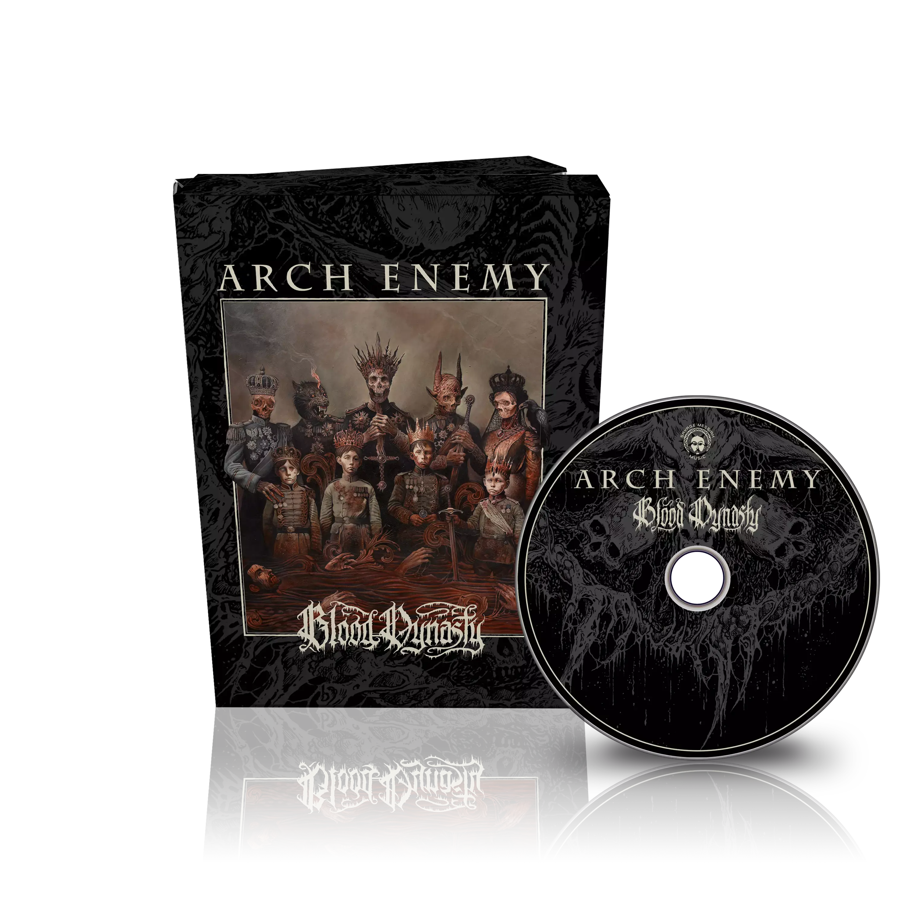ARCH ENEMY - Blood Dynasty · LIMITED DELUXE CD BOXSET ARCH ENEMY - Blood Dynasty · LIMITED DELUXE CD BOXSET (Melodic Death Metal CDs)