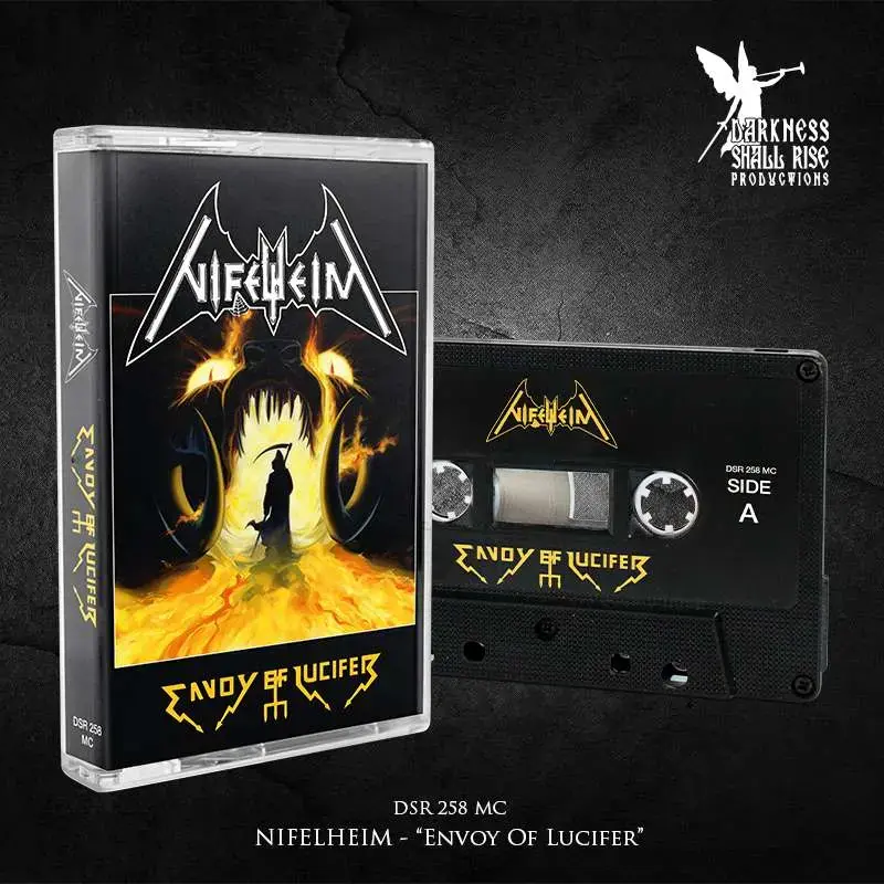 NIFELHEIM - Envoy Of Lucifer · BLACK TAPE NIFELHEIM - Envoy Of Lucifer · BLACK TAPE (Black Metal Tapes)