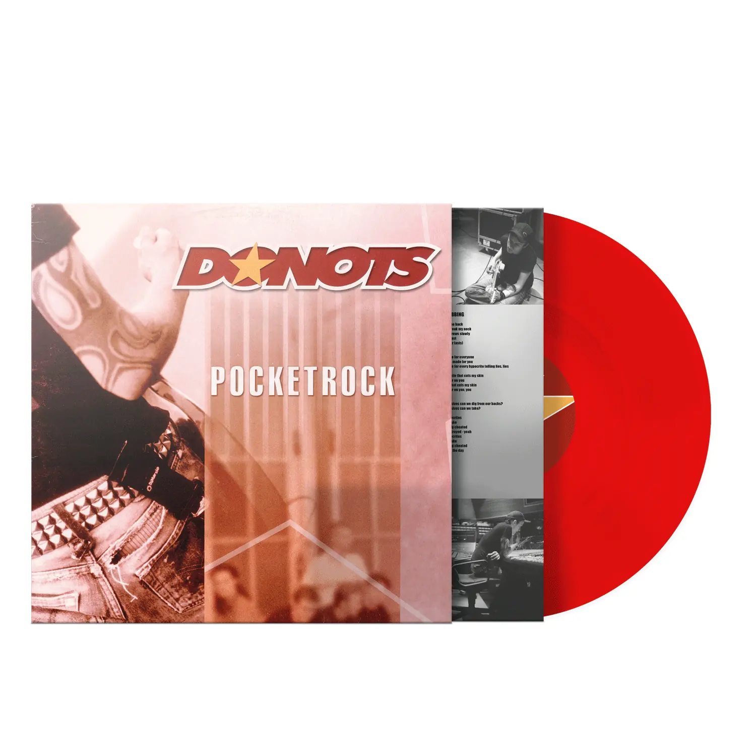 DONOTS · Pocketrock | RED LP DONOTS · Pocketrock | RED LP (Alternative Rock Vinyl)