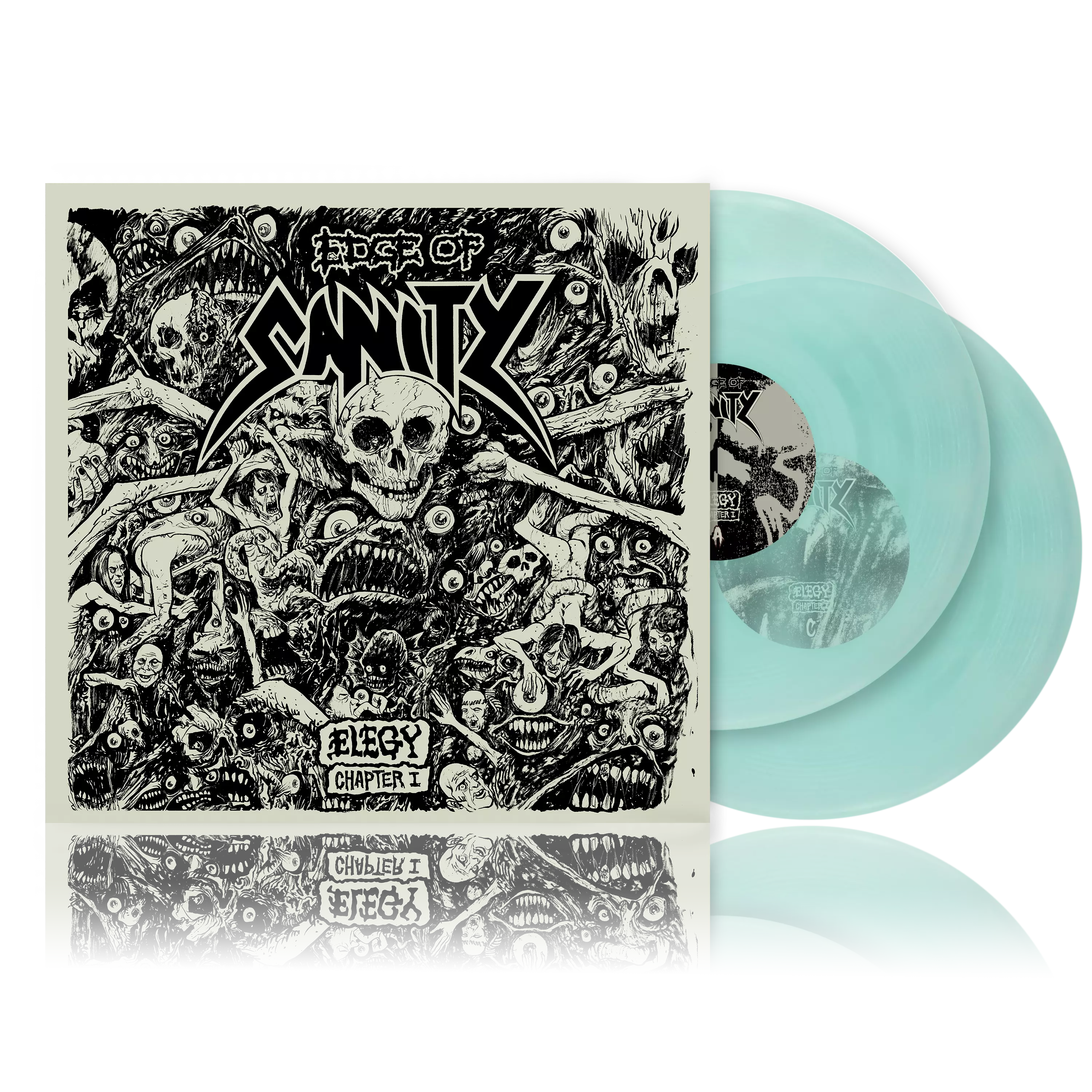 EDGE OF SANITY - Elegy - Chapter I · TRANSPARENT COKE BOTTLE GREEN DLP EDGE OF SANITY - Elegy - Chapter I · TRANSPARENT COKE BOTTLE GREEN DLP (Death Metal Vinyl)