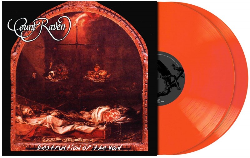 COUNT RAVEN - Destruction Of The Void [ORANGE/RED DLP]