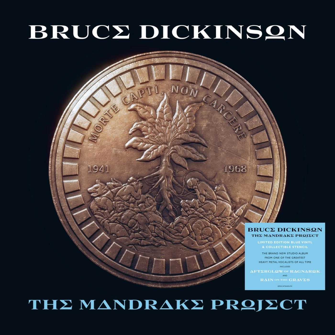 BRUCE DICKINSON - The Mandrake Project [BLUE DLP] 1