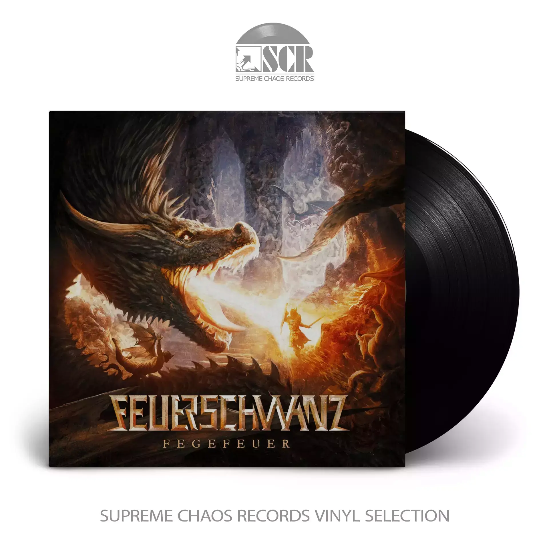 FEUERSCHWANZ - Fegefeuer · BLACK LP (Medieval Rock Vinyl)