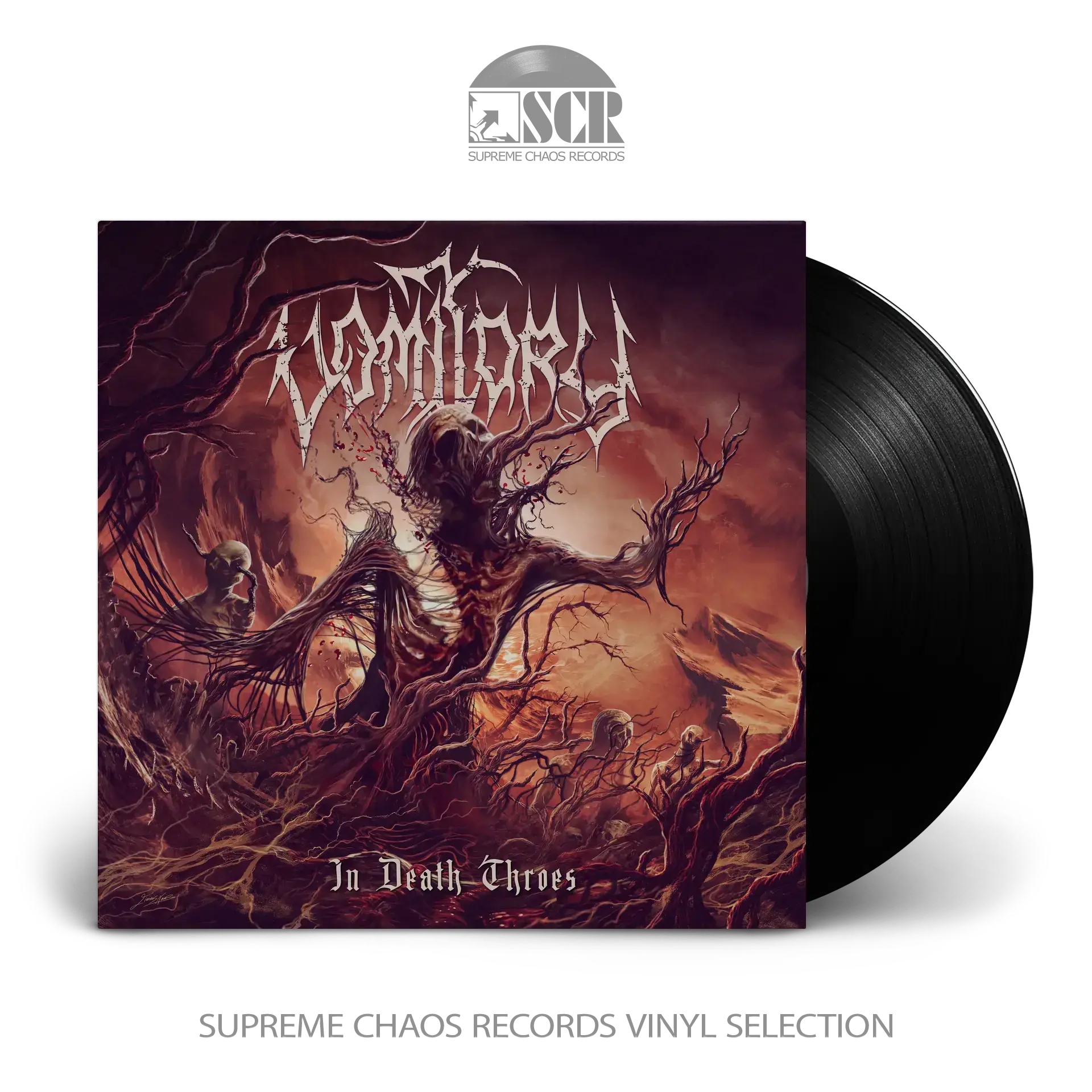 VOMITORY · In Death Throes | BLACK LP VOMITORY · In Death Throes | BLACK LP (Death Metal Vinyl)