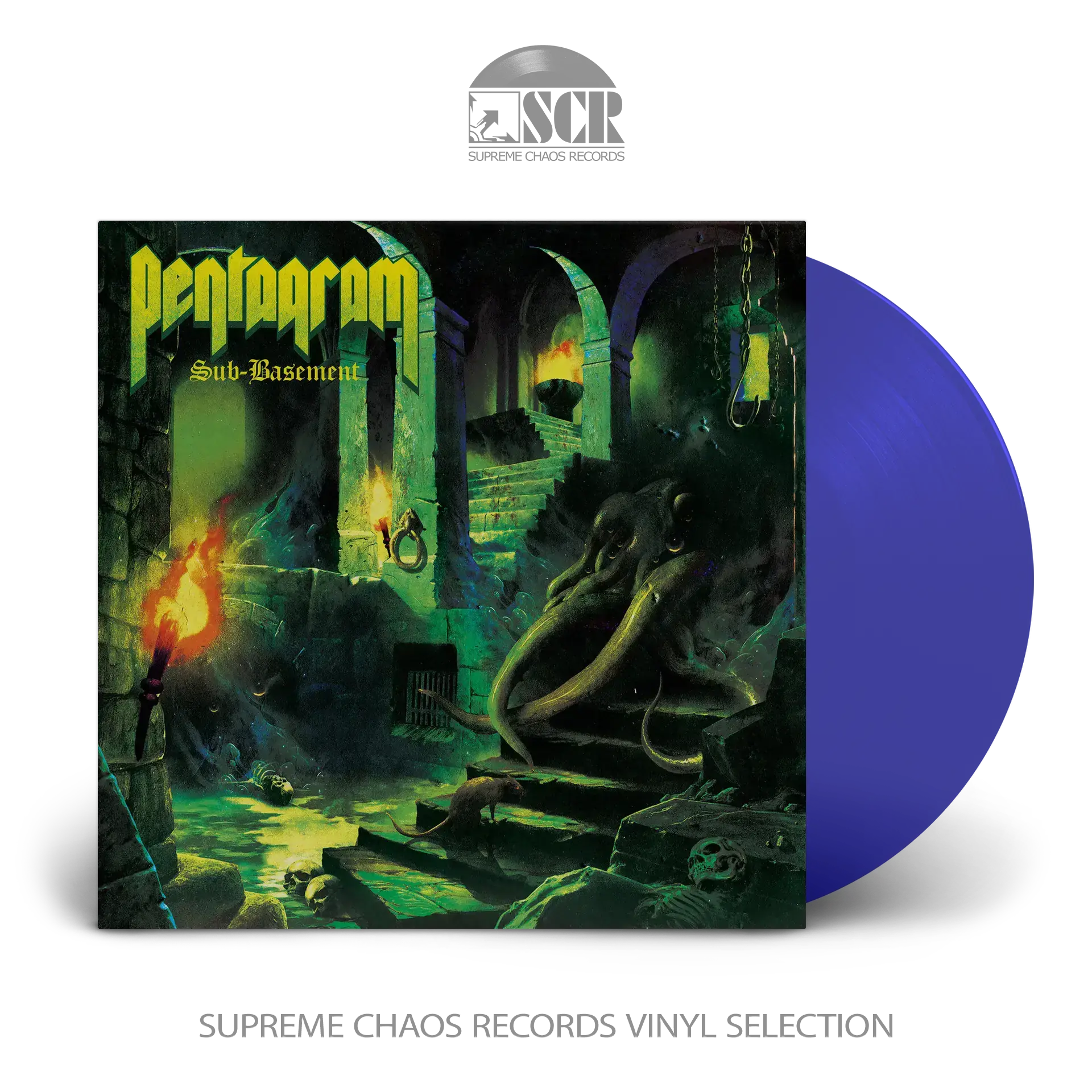 PENTAGRAM - Sub-Basement · BLUE LP (Doom Metal Vinyl)