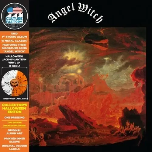 ANGEL WITCH - Angel Witch · ORANGE/CLEAR SPLATTER LP