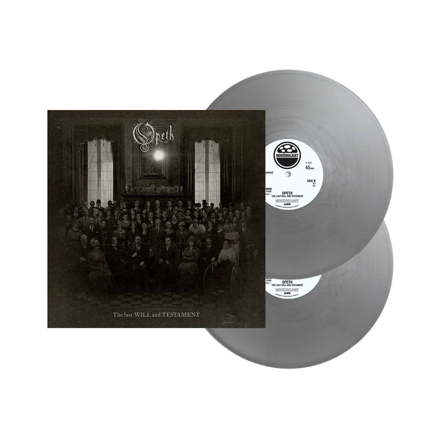 OPETH - The Last Will And Testament [SILVER OPAQUE DLP]