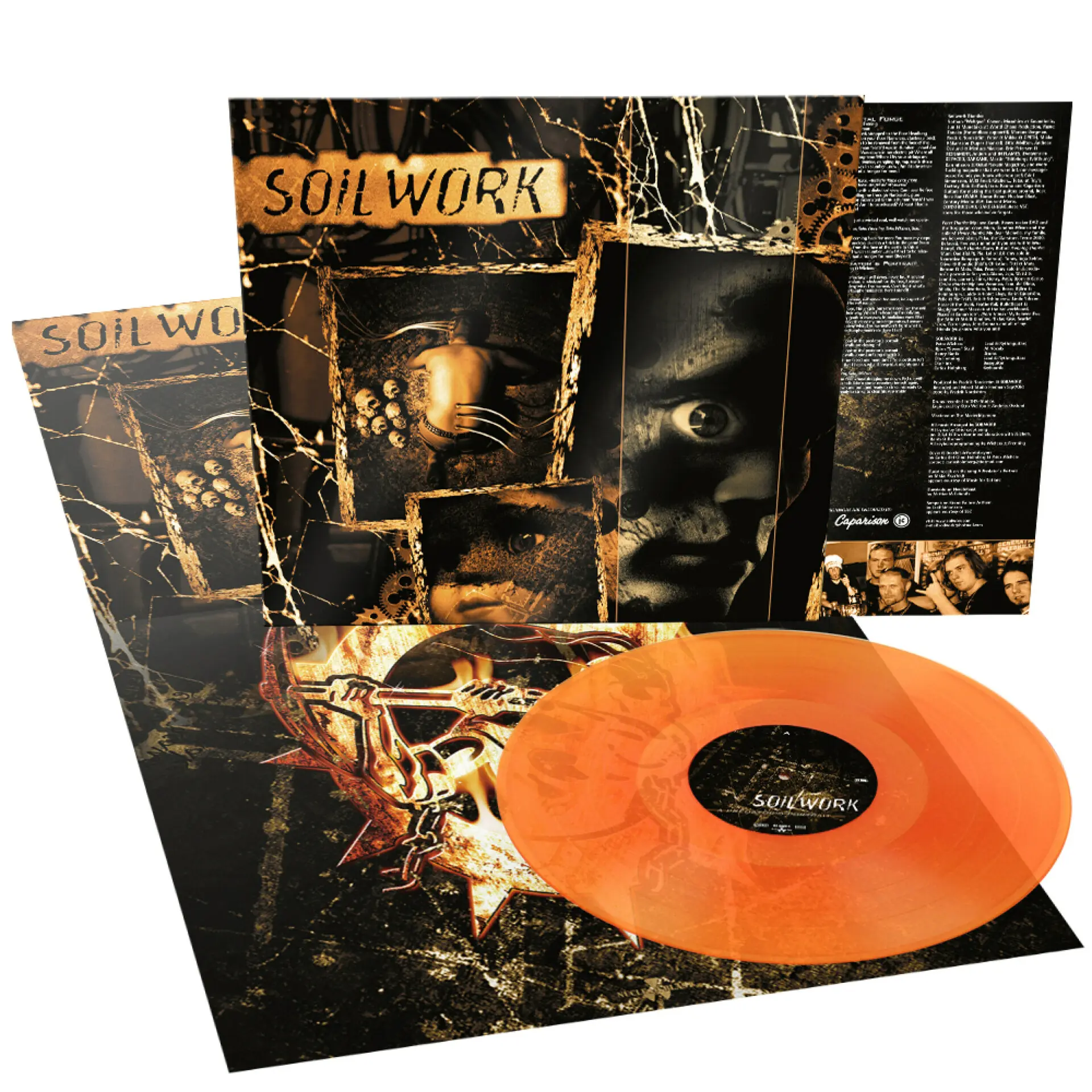 SOILWORK · A Predator's Portrait | TRANSPARENT ORANGE LP SOILWORK · A Predator's Portrait | TRANSPARENT ORANGE LP (Melodic Death Metal Vinyl)