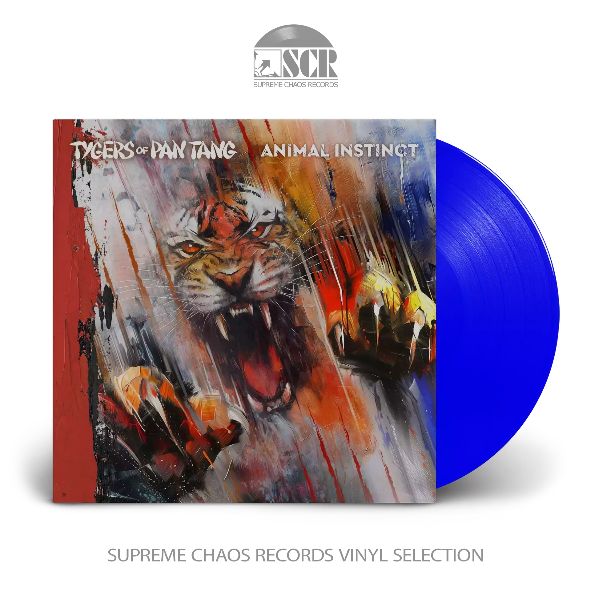 TYGERS OF PAN TANG · Animal Instinct | BLUE LP (Hard Rock Vinyl)