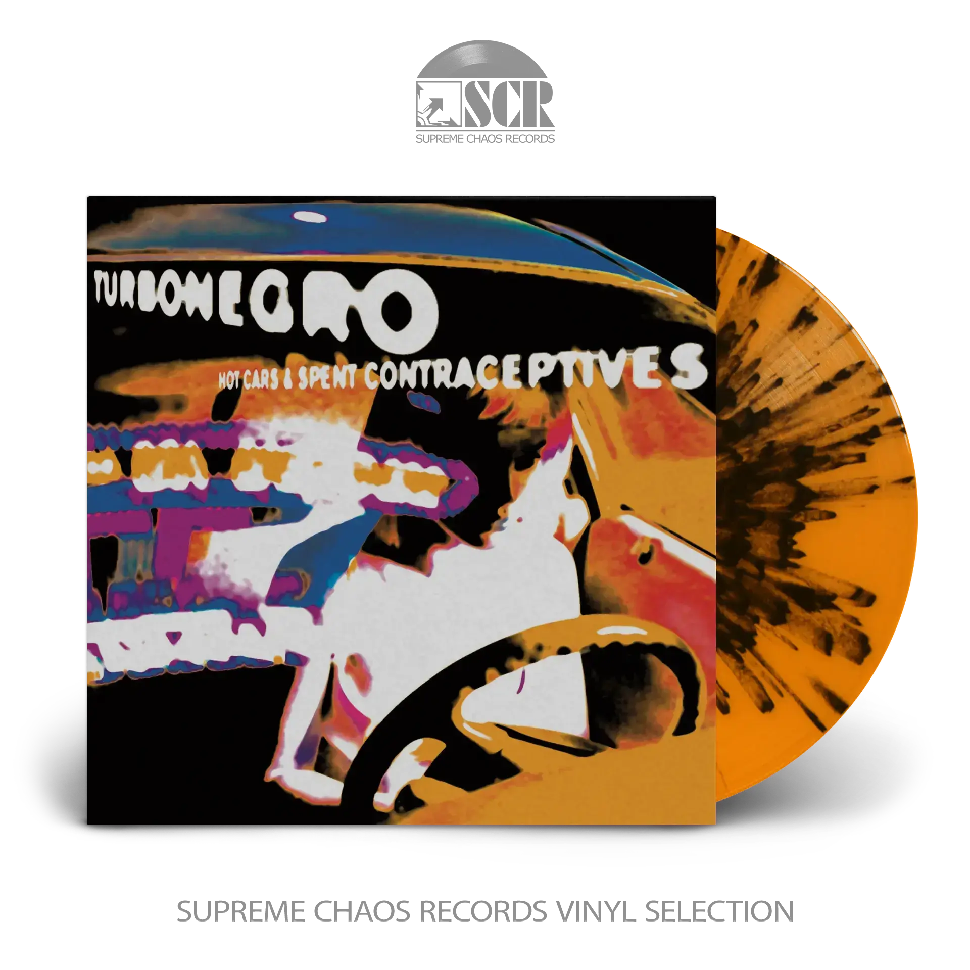 TURBONEGRO · Hot Cars & Spent Contraceptives (Re-Issue) | ORANGE/BLACK SPLATTER LP TURBONEGRO · Hot Cars & Spent Contraceptives (Re-Issue) | ORANGE/BLACK SPLATTER LP (Punk Rock Vinyl)