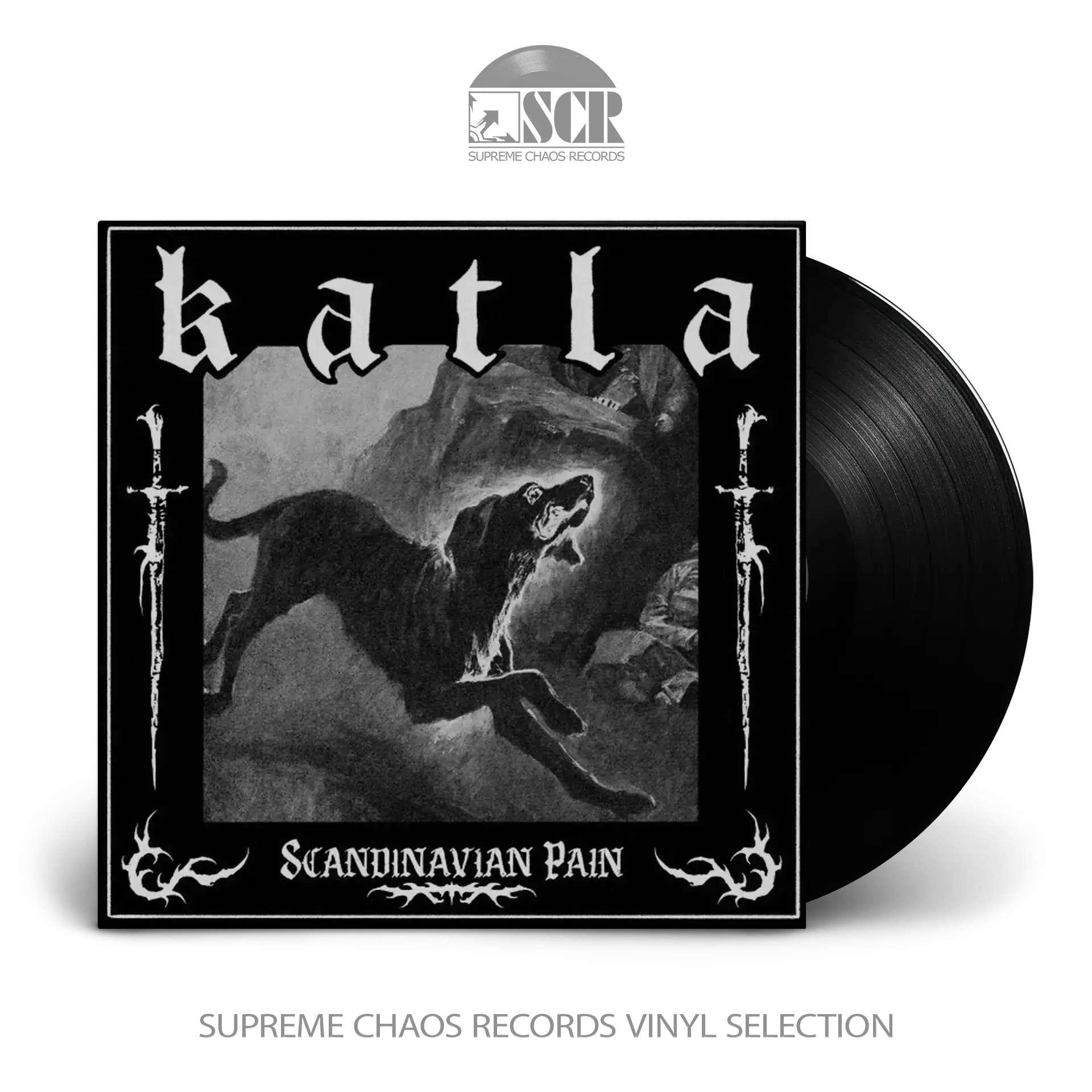 KATLA · Scandinavian Pain | BLACK LP KATLA · Scandinavian Pain | BLACK LP (Black Metal Vinyl)
