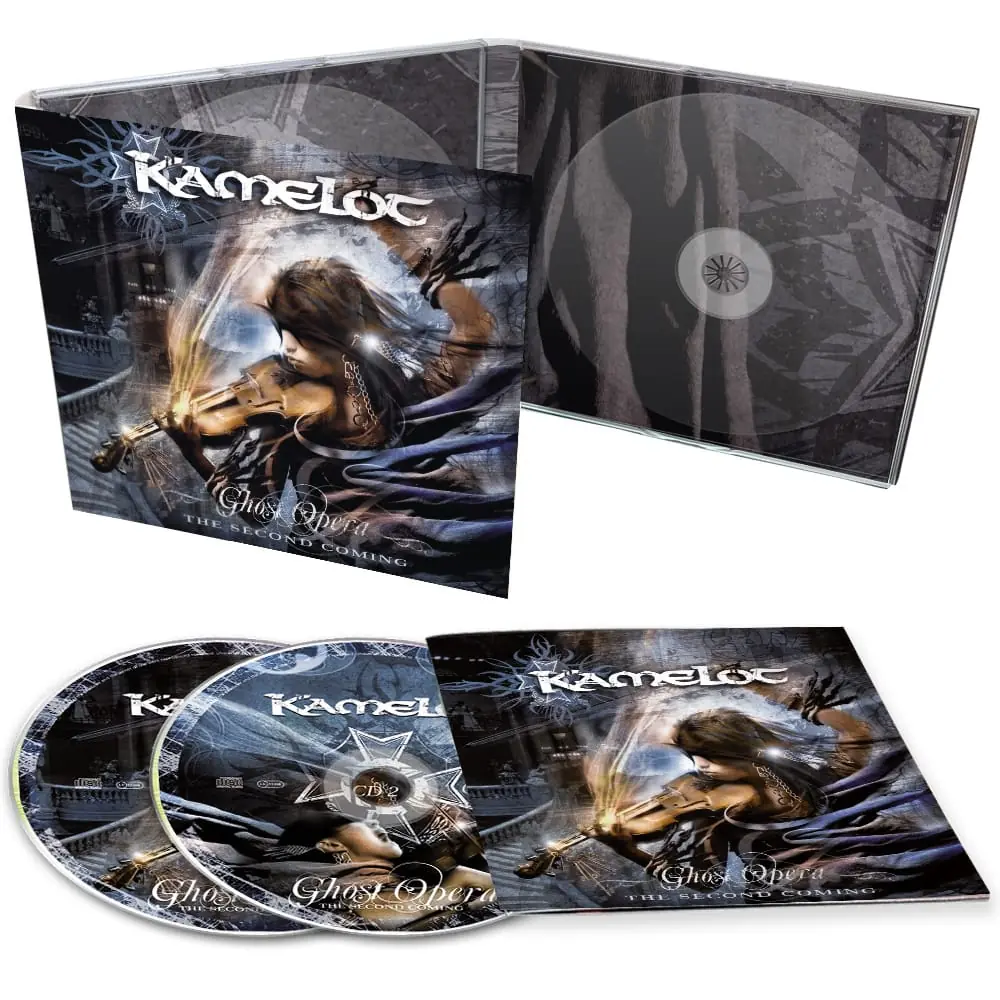 KAMELOT - Ghost Opera: The Second Coming · 2-CD DIGIPAK KAMELOT - Ghost Opera: The Second Coming · 2-CD DIGIPAK (Symphonic Metal CDs)