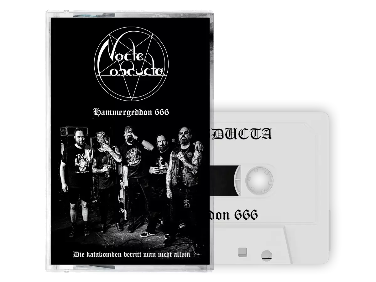 NOCTE OBDUCTA · Hammergeddon 666 | WHITE TAPE NOCTE OBDUCTA · Hammergeddon 666 | WHITE TAPE (Black Metal Tapes)