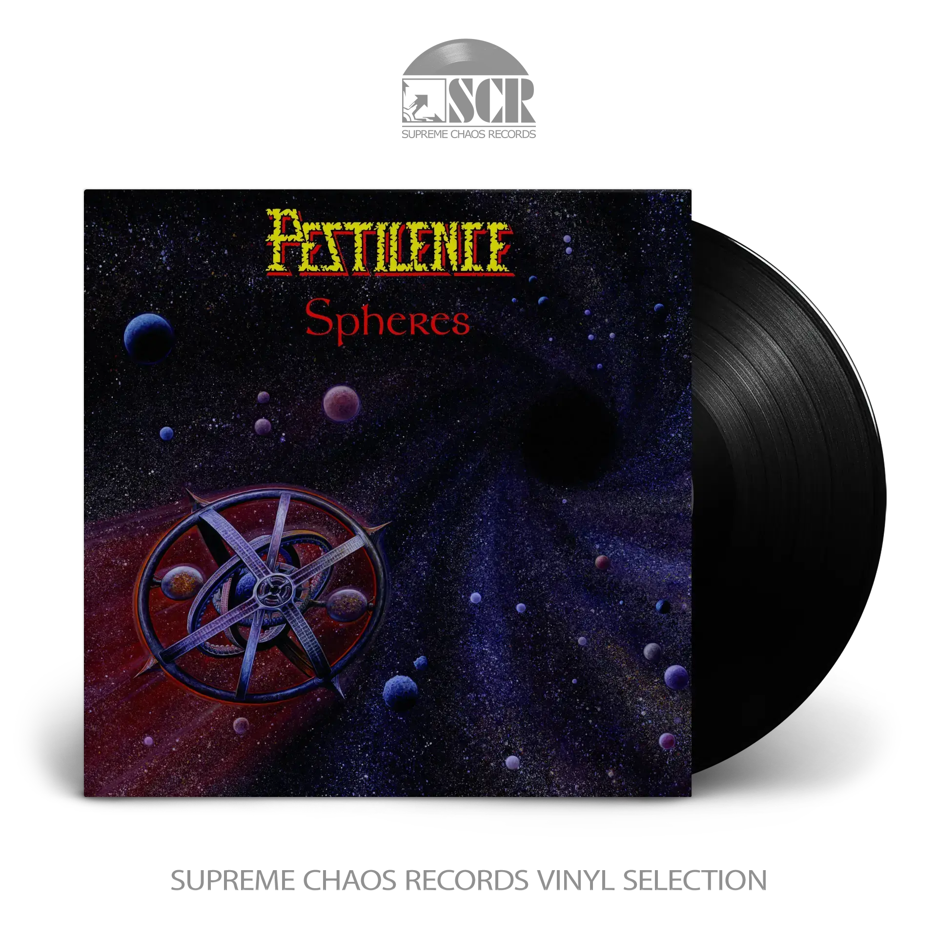 PESTILENCE - Spheres (Re-Release 2023) · BLACK LP
