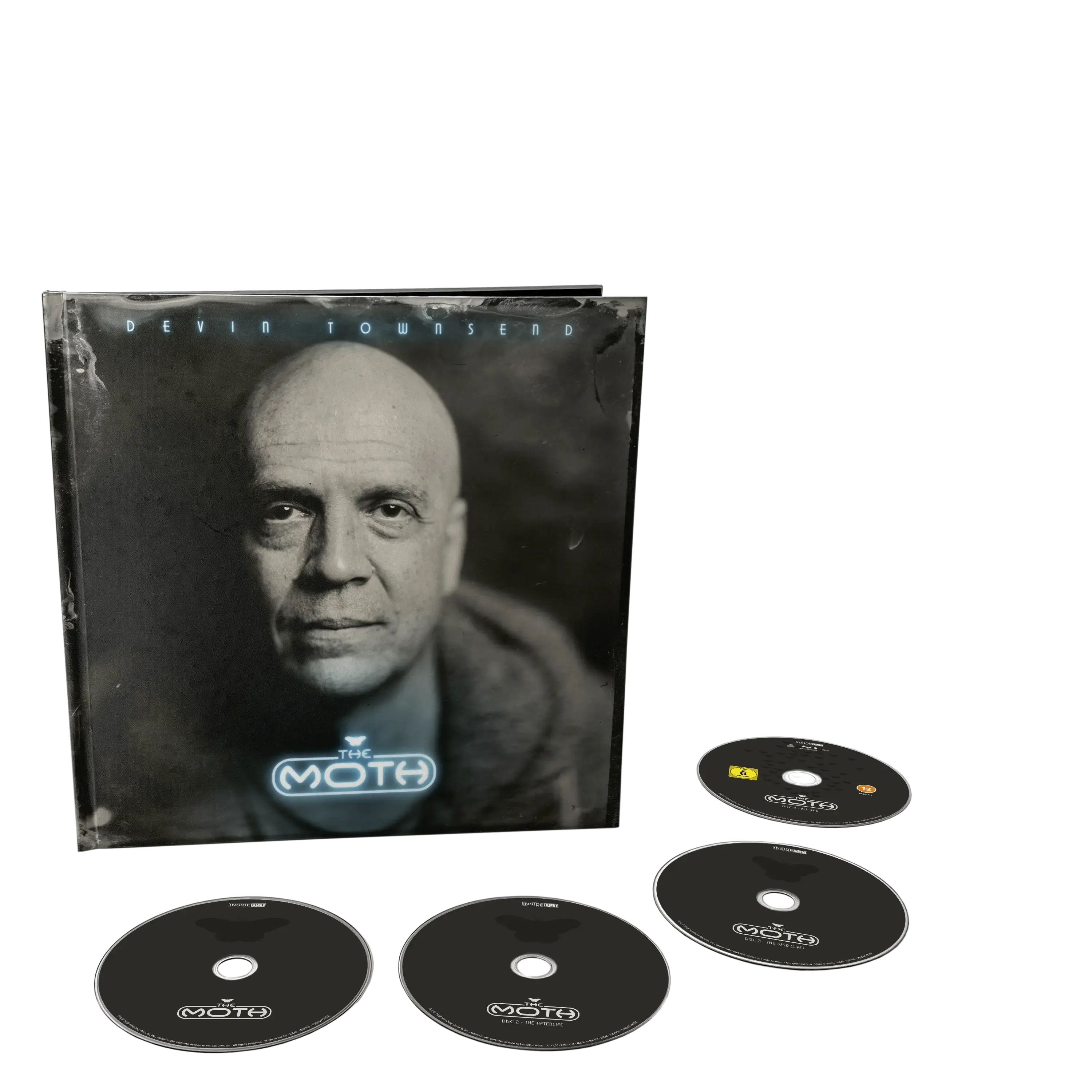 DEVIN TOWNSEND · The Moth | DELUXE 3CD+BLU-RAY ARTBOOK DEVIN TOWNSEND · The Moth | DELUXE 3CD+BLU-RAY ARTBOOK (Progressive Metal CDs)