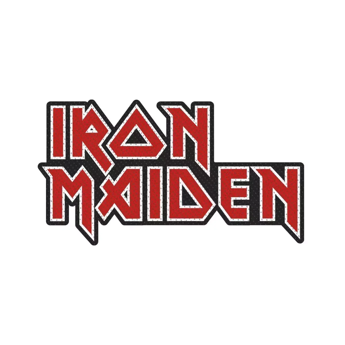 IRON MAIDEN - Logo Cut-Out · PATCH