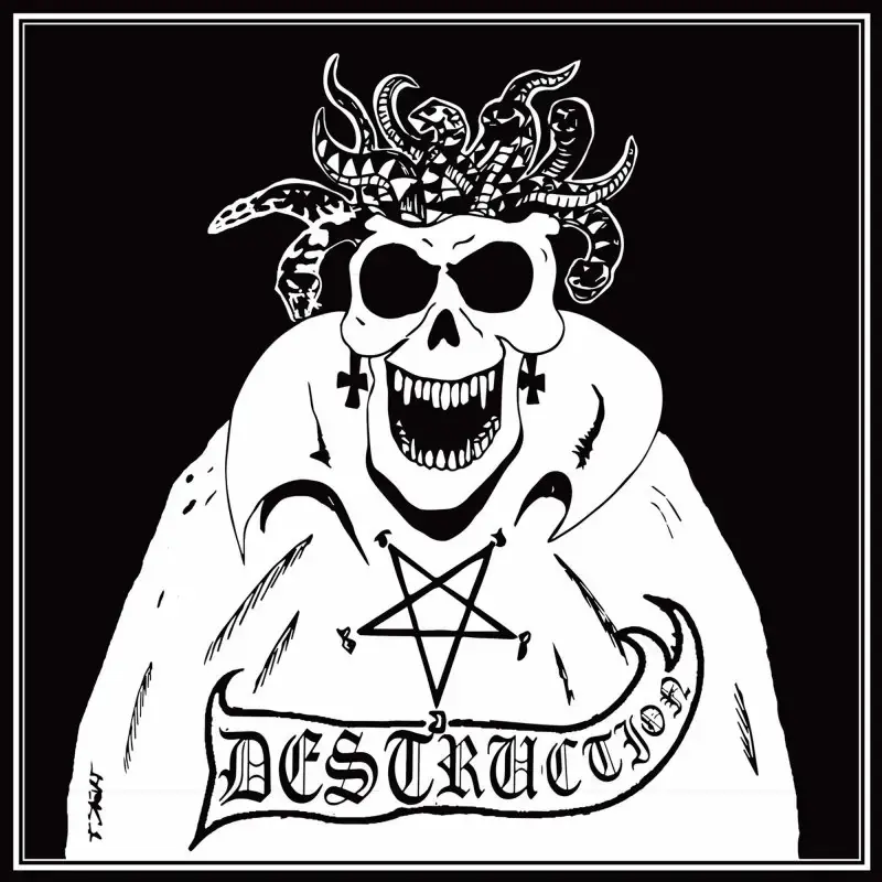 DESTRUCTION - Bestial Invasion Of Hell · BLACK LP (Thrash Metal Vinyl) · Picture 1