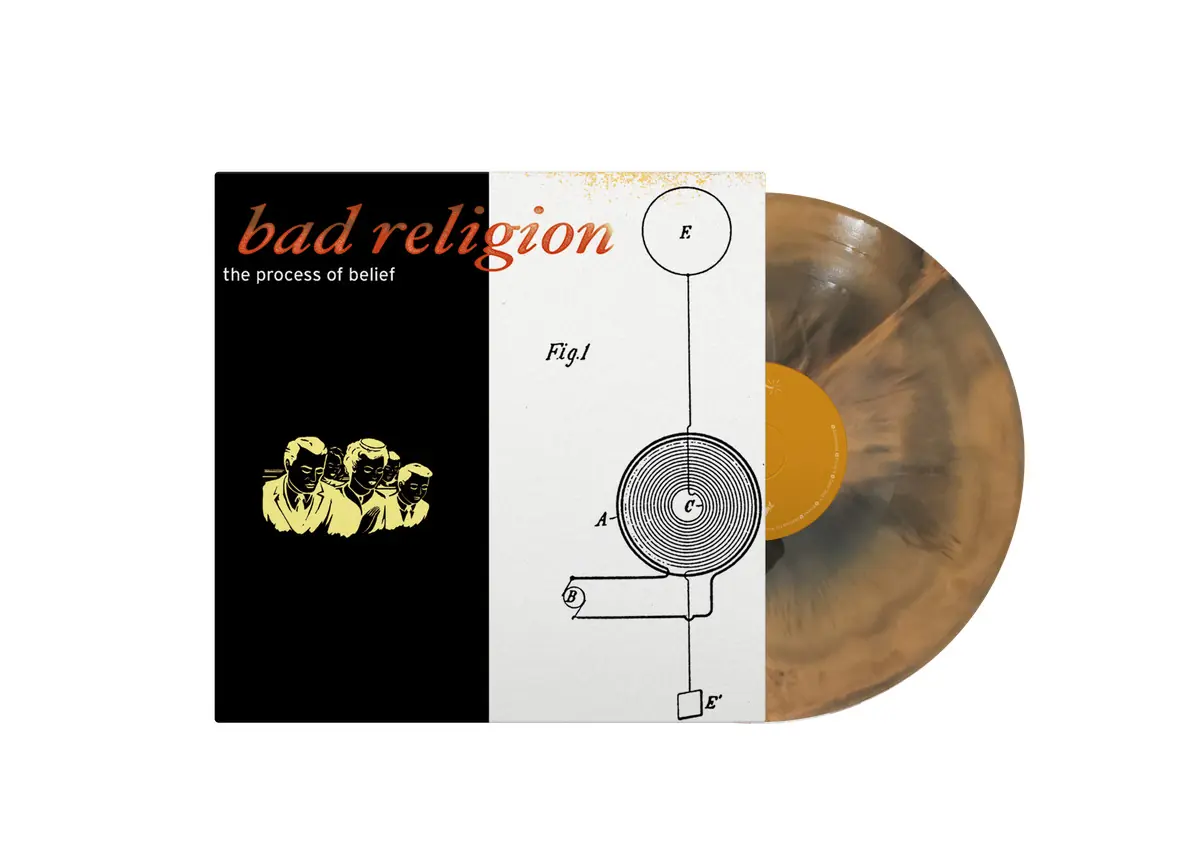 BAD RELIGION · Process Of Belief | ORANGE/BLACK LP BAD RELIGION · Process Of Belief | ORANGE/BLACK LP (Punk Rock Vinyl)